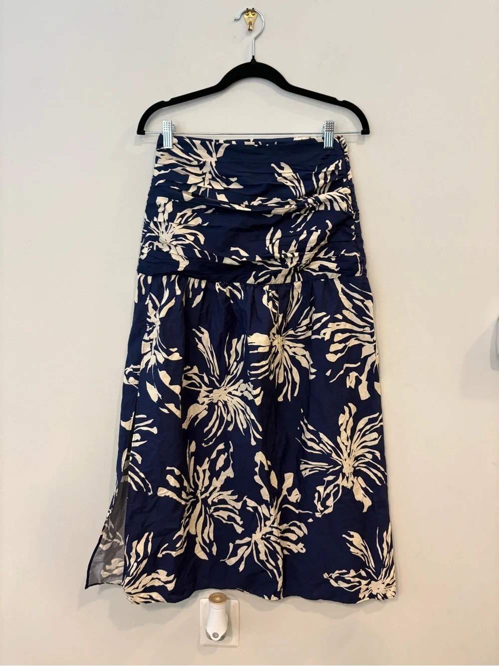 Zara XS cotton maxi skirt
